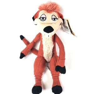 Disney Lion King Timon Plush Bean Bag Stuffed Animal Toy 10.5" - NEW